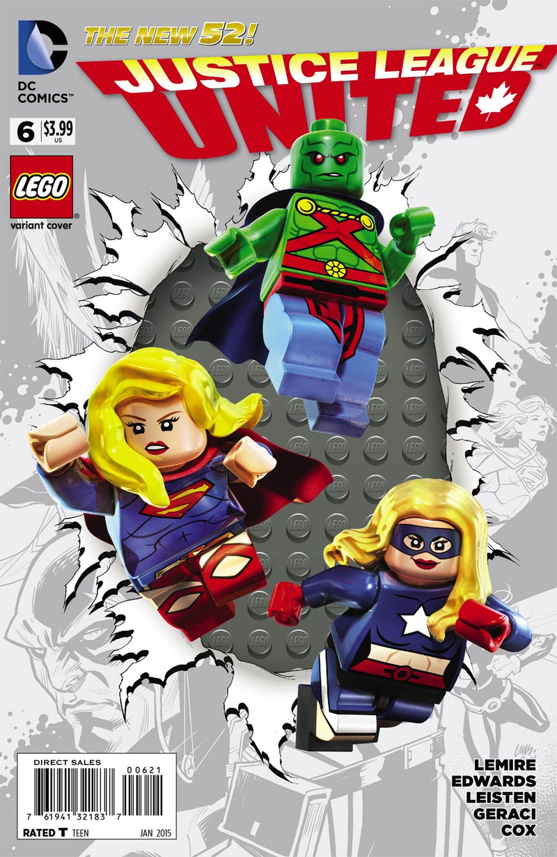 Illustration for article titled Comic Wednesday! Week two of DC Comics Lego variants in stores now